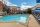 Resort-style swimming pool